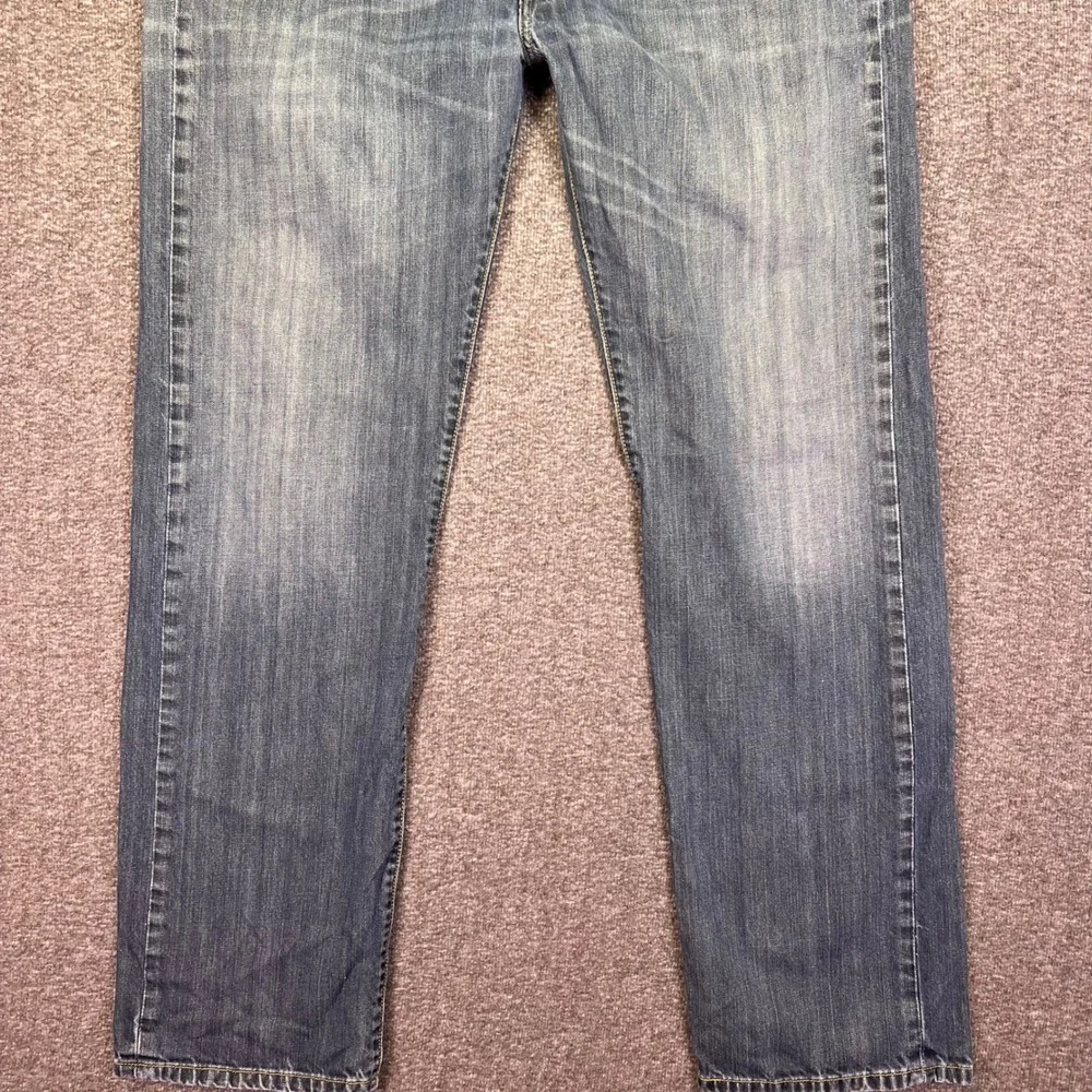 Levis 501 Original Fit Jeans Mens 37x33 Blue Straight Classic Casual Button Fly